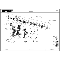 DCD800E1T Type 1 Drill/driver