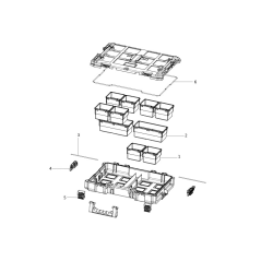 DWST83392-1 Type 1 Drawer Cabinet