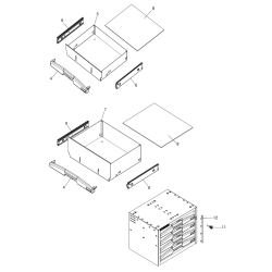 F50000043 Type 1 Drawer Cabinet
