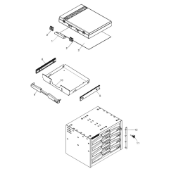 F50000001 Type 1 Drawer Cabinet