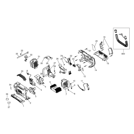 SCE520 Type 1 Inflator