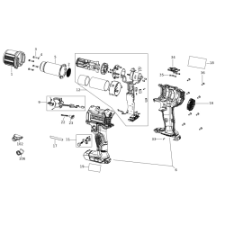 DCE530N Type 1 Heatgun 1 Unid.