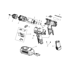 SCH10D2K Type 1 Cordless Drill