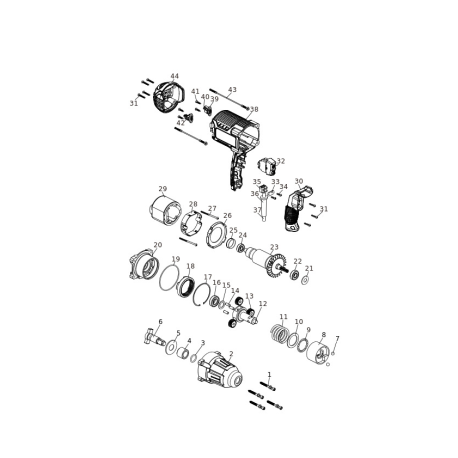 SIW901 Type 1 Cordless Impact Wrench