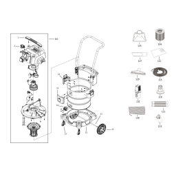 DXV50SPTA Tipo 1 Es-wet Dry Vacuum