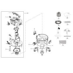 DXV20PTA Tipo 1 Es-wet Dry Vacuum