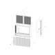 JLS3-MHDRBS Type 1 Shelving Cabinet