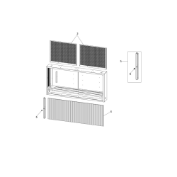 JLS3-MHTRBS Type 1 Shelving Cabinet