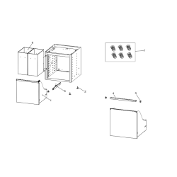 JLS3-MBSSER Type 1 Drawer Cabinet
