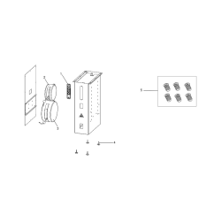 JLS3-PSBPOWER Type 1 Drawer Cabinet