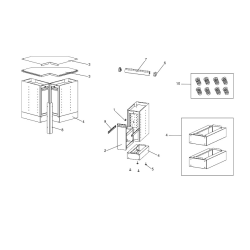 JLS3-MBSCSW Tipo 1 Mueble Cajón