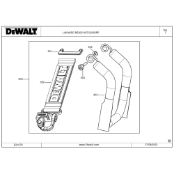 DCD796D2W Type 1 Cordless Drill/driver