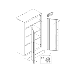 RWS2-A1000PPBS Type 1 Roller Cabinet