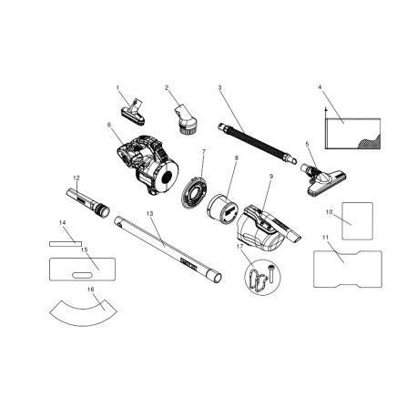 DCV501HBR Type 2 Vacuum Cleaner