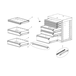 RWS2-MBS7TBS Tipo 1 Enrollar Mueble