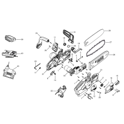 GKC1820LB Type 3 Chainsaw 1 Unid.