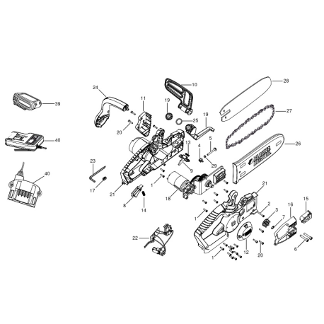 GKC1820LB Type 3 Chainsaw