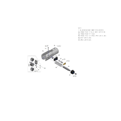 DCE210D2K Tipo 1 Es-hydraulic Crimper