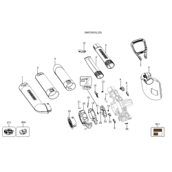 GWC3600L20 Tipo 1 Aspirador Soplador 1 Unid.