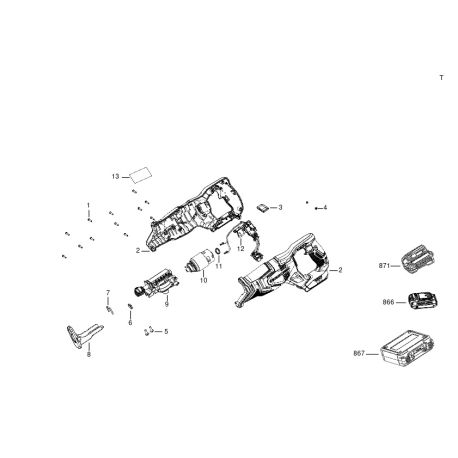 SFMCS300D2K Type 2 Reciprocating Saw