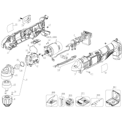 DCD740BR Type 1 Right Angle Drill 2 Unid.