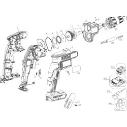 DCF620BR Type 1 Cordless Drill/driver 1 Unid.