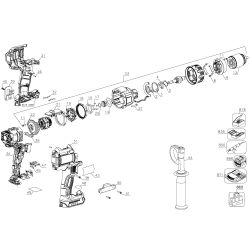 DCD999BR Type 1 Hammer Drill 1 Unid.