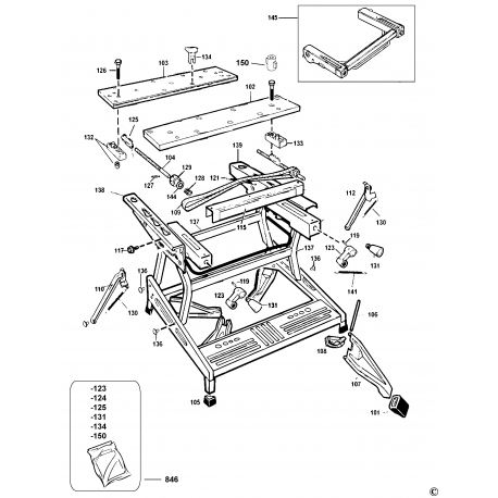 WM825 Type 2 SUPERFICIE DE TRABAJ