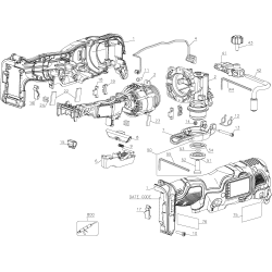 DCS354N Tipo 1 Multitool 2 Unid.