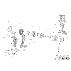 DCF921B Type 1 Impact Wrench