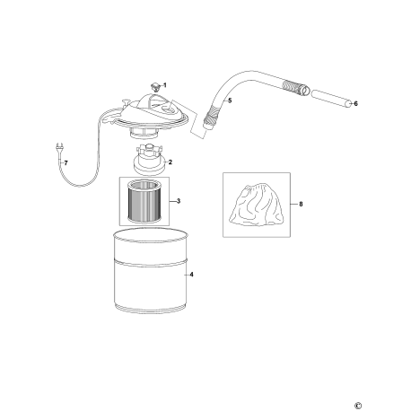 SXVC20TPE Type 1 Vacuum Cleaner