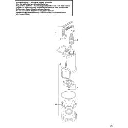 BXUP750XCE Type 1 Sub Pump