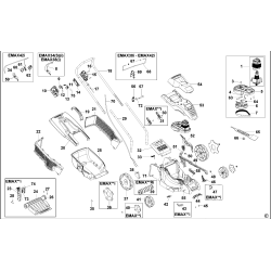 EMAX34 Type 1 Rotary Mower 4 Unid.