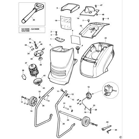 GA2100E Type 1 Shredder