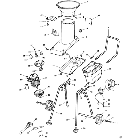 GA2500E Type 1 Shredder