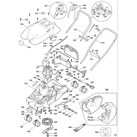 GF1438 Type 1 Rotary Mower