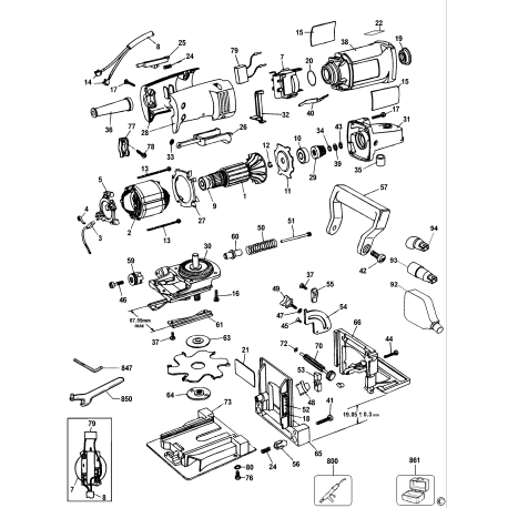 MBR100 Type 1 Plate Joiner