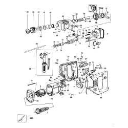 MBH26RLM Tipo 1 Martillo Giratoria