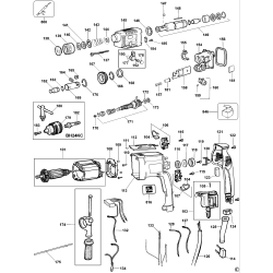 BH24 Type 1 Rotary Hammer 1 Unid.