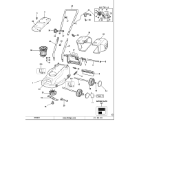 GR340 Type 1 Rotary Mower 2 Unid.