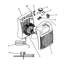 FH120 Type 1 Heater 1 Unid.