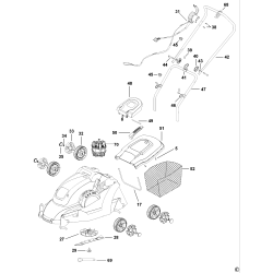 GR3800 Type 1 Rotary Mower 1 Unid.