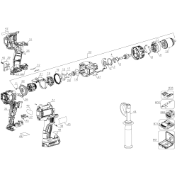 DCD996M2 Type 1 Cordless Drill/driver 1 Unid.