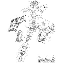 DCS387N Type 1 Cordless Reciprocating Saw 1 Unid.