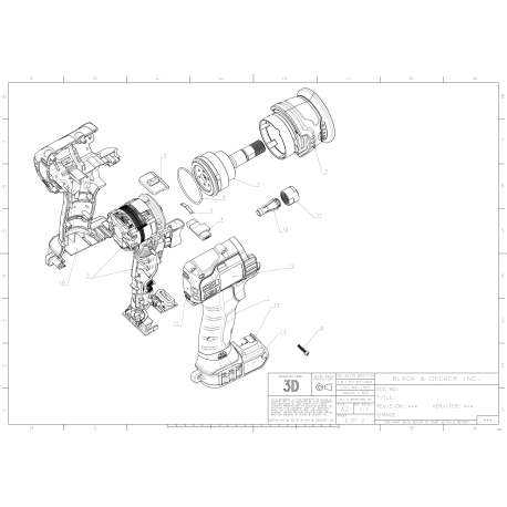 MCM401GD1 Type 1 Cordless Sander