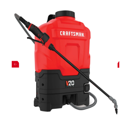 CMXCAFG190682 Type 0 4 Gal. V20 Battery Powered Backpack Sprayer