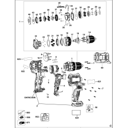 MCD701L2 Type 2 Cordless Drill 1 Unid.