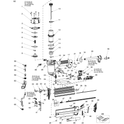 BN200CR Type 1 Brad Nailer 1 Unid.