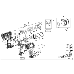 BWP152P2 Type 1 Impact Wrench 3 Unid.