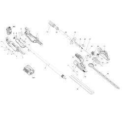 CMCPHT818B Type 1 Cordless Hedgetrimmer 1 Unid.